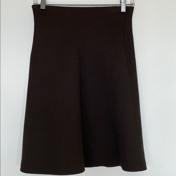 ZARA A-line skirt in brown - Picture 1 of 3